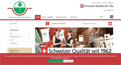 Desktop Screenshot of kuenzle-farma.ch